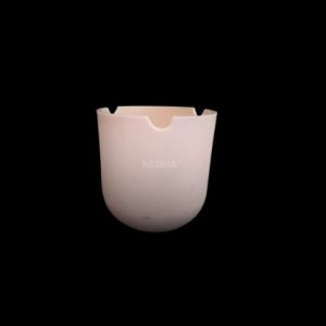Aluminum crucible-Low form cylinder with vent